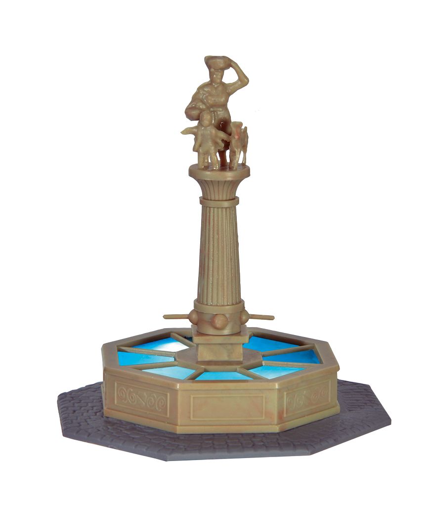 Viessmann 1351 - H0 Fountain at the Market Square with LED Lighting