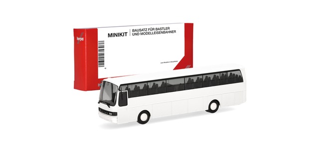 Herpa 014311 - MiniKit Setra 215 HD, white (1 piece)