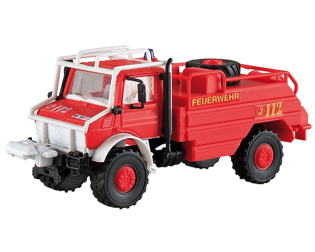 Kibri 18270 - H0 Fire Brigade UNIMOG Forest Firefighting Vehicle