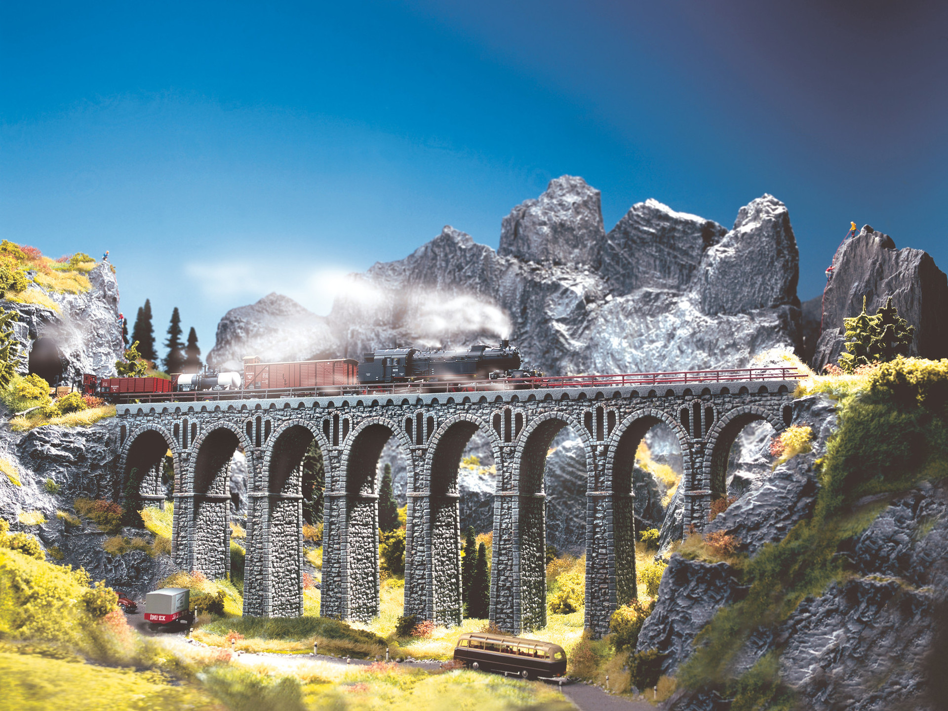 NOCH 58661 - Bridge pier, rubble stone viaduct