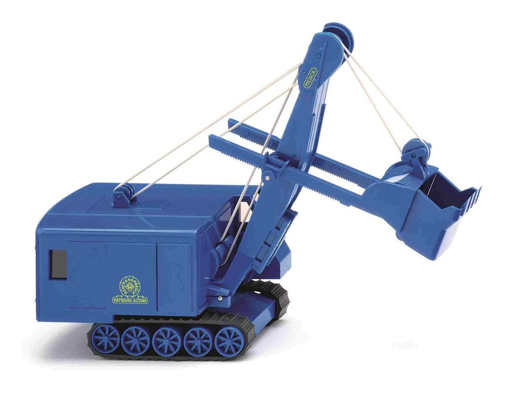 WIKING 089707 - Menck excavator - gentian blue
