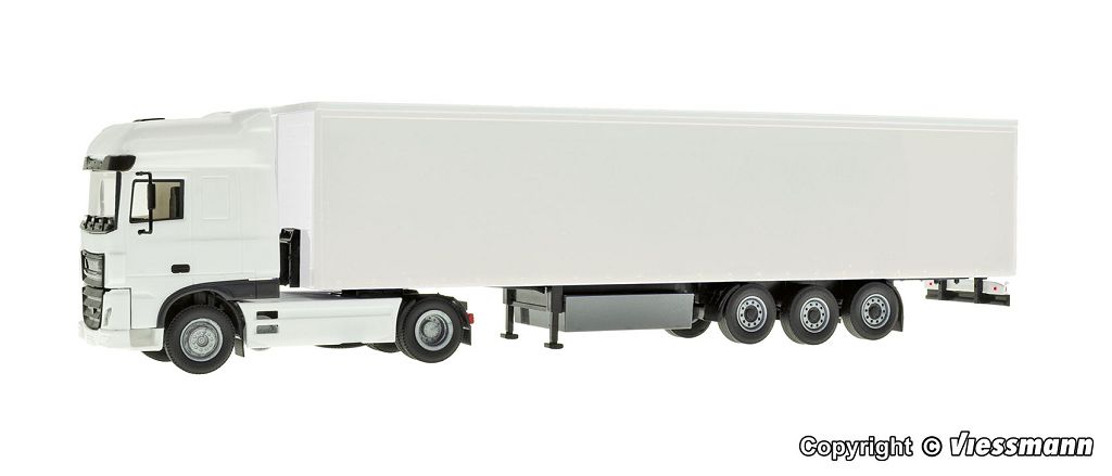 Kibri 11292 - H0 DAF XF 106 SSC as a curtain-sided semi-trailer truck