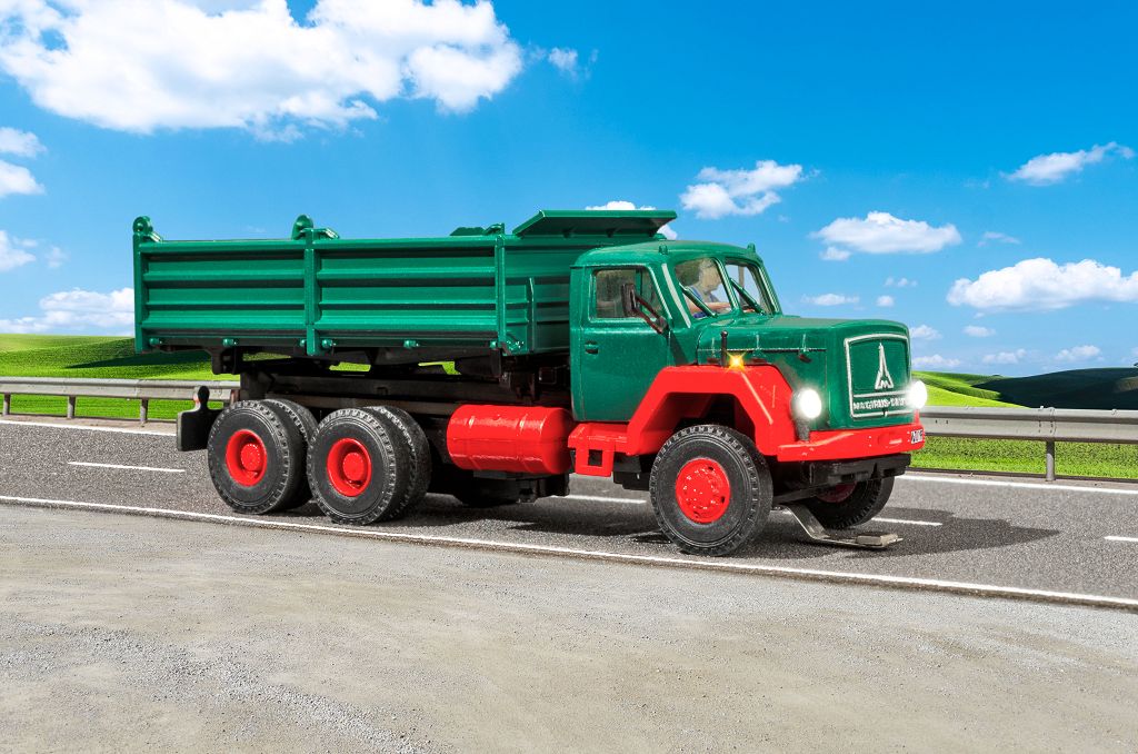 Viessmann 8018 - H0 MAGIRUS DEUTZ 3-axle tipper truck, basic, functional model