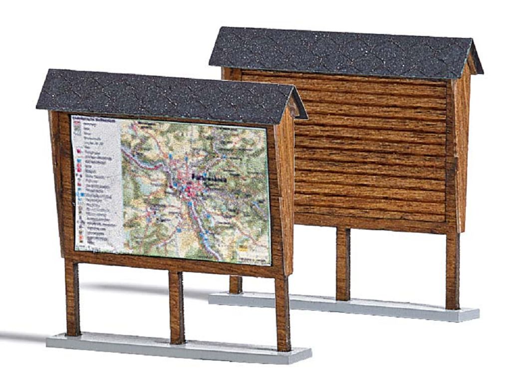 BUSCH 1495 - Two notice boards