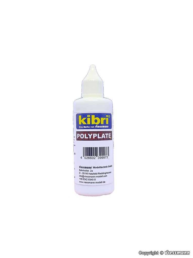 Kibri 39997 - Polyplate adhesive, 80 ml