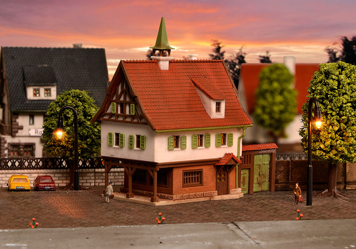 Vollmer 49532 - Z Town Hall