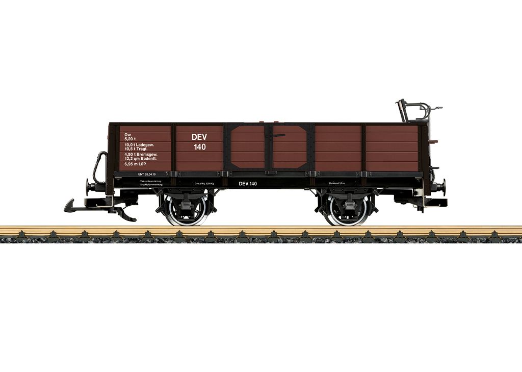 LGB L41036 - Open 2-axle freight wagon of the DEV