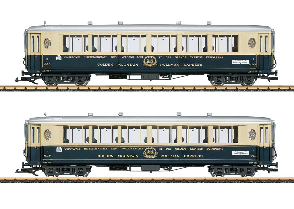 LGB L36661 - Personenwagen-Set 2 Golden Mountain Pullman Express