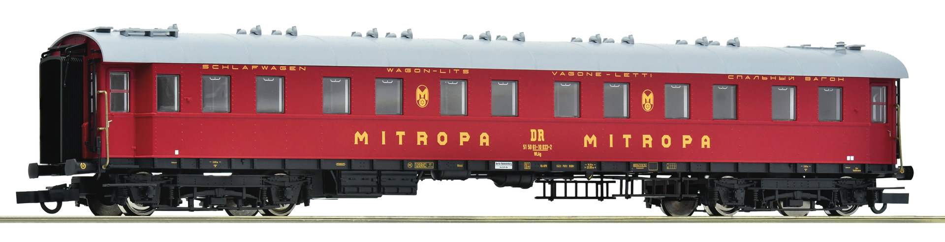 Roco 6200203 - Passenger car type 28 WLAg DR without decorative lines