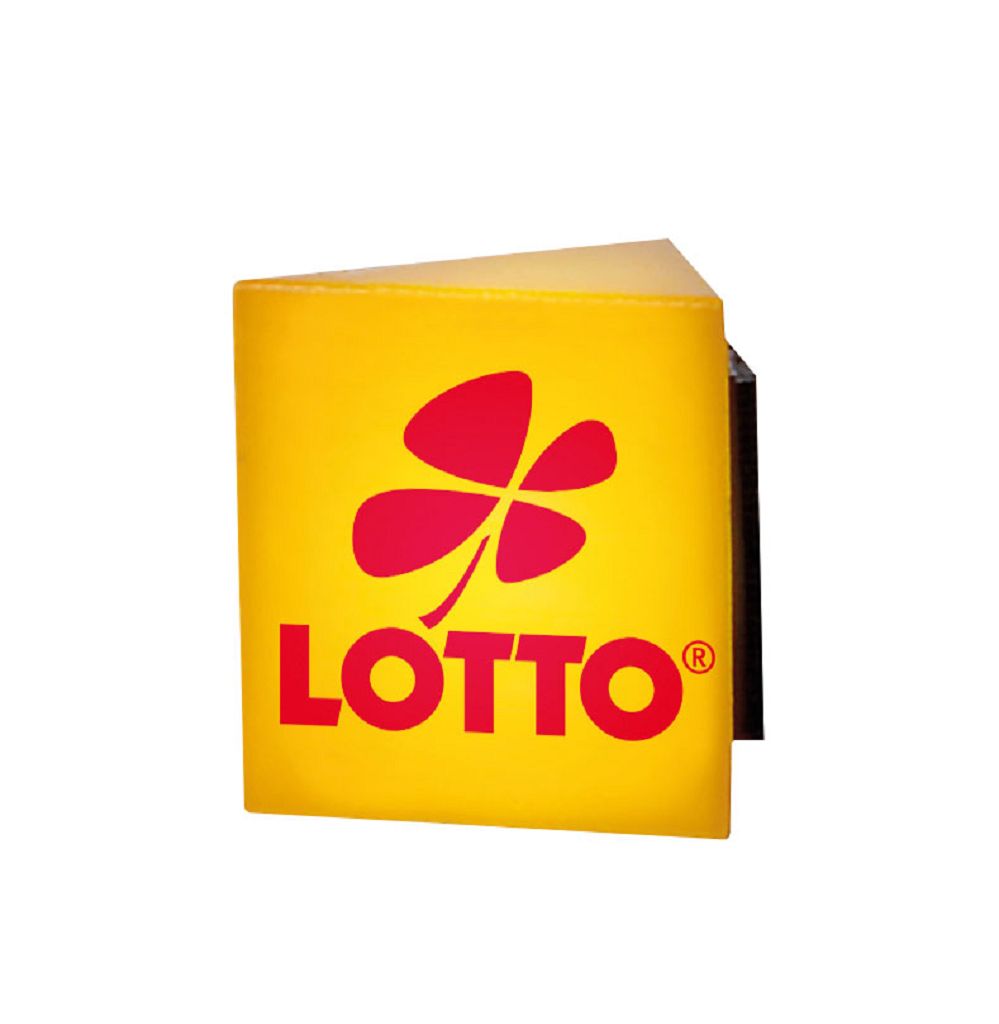 Viessmann 1374 - H0 LOTTO advertising sign with LED lighting