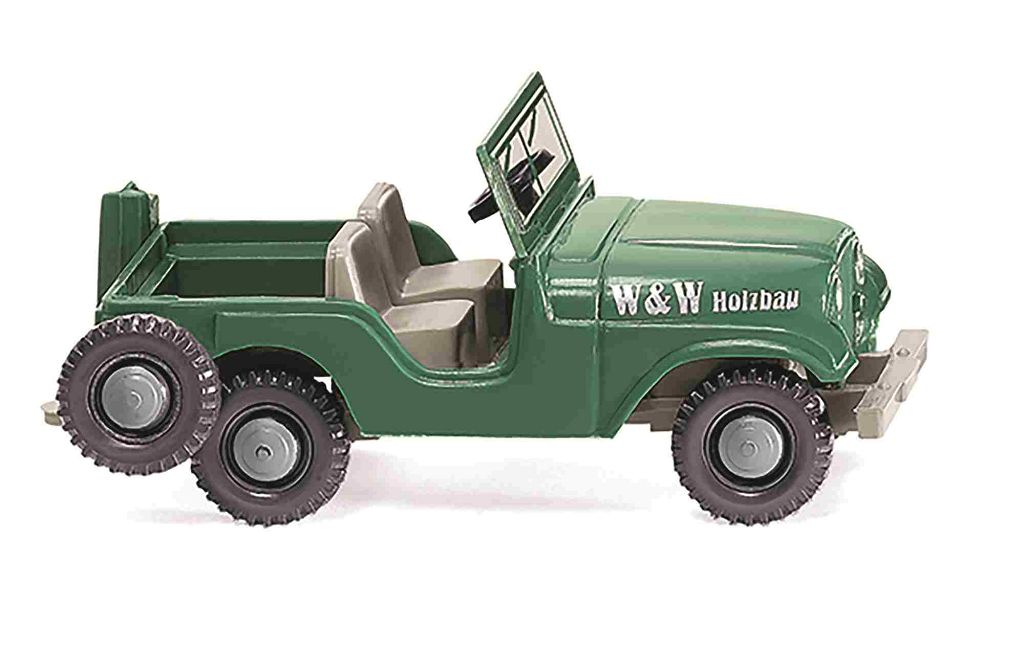 WIKING 001103 - Jeep "W & W Holzbau"