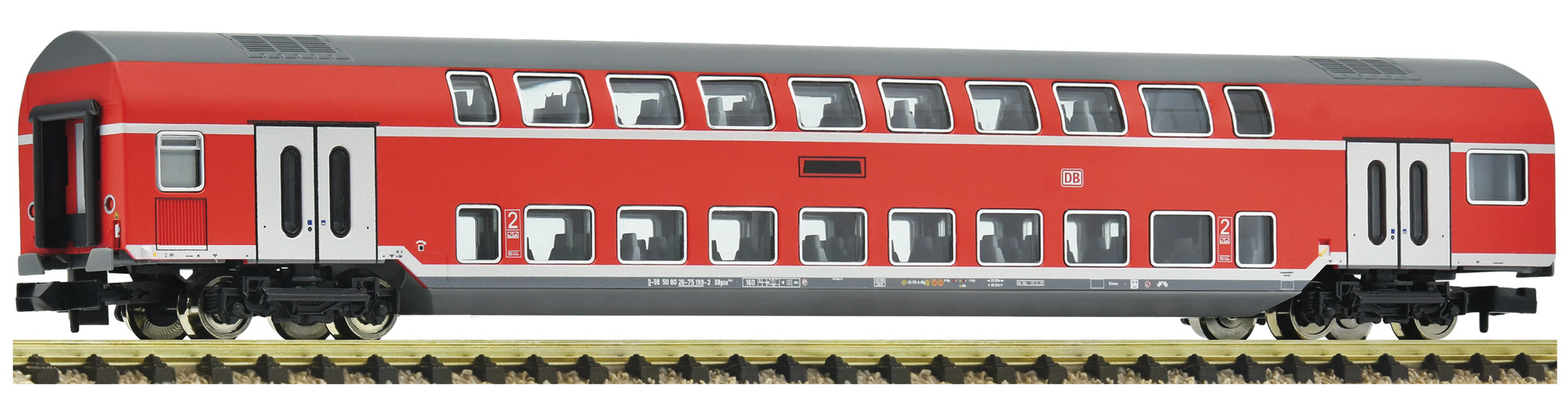 Fleischmann 6260081 - Double-decker coach, 2nd class, DB-AG #2