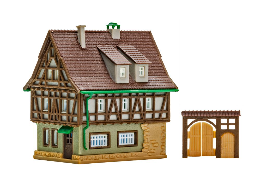 Vollmer 49530 - Z Half-timbered house with courtyard gate