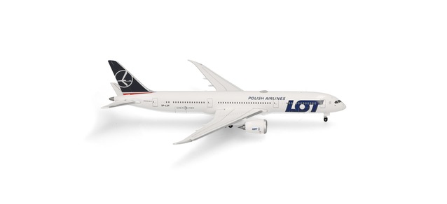 Herpa 536646-001 - LOT Polish Airlines Boeing 787-9 Dreamliner