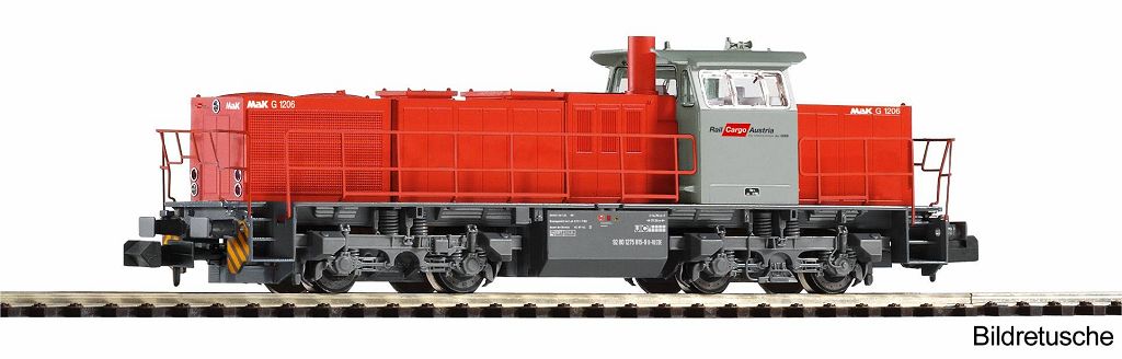 PIKO 40488 - N-gauge diesel locomotive BR G1206 RailCargoGroup VI + DSS 8-pole.