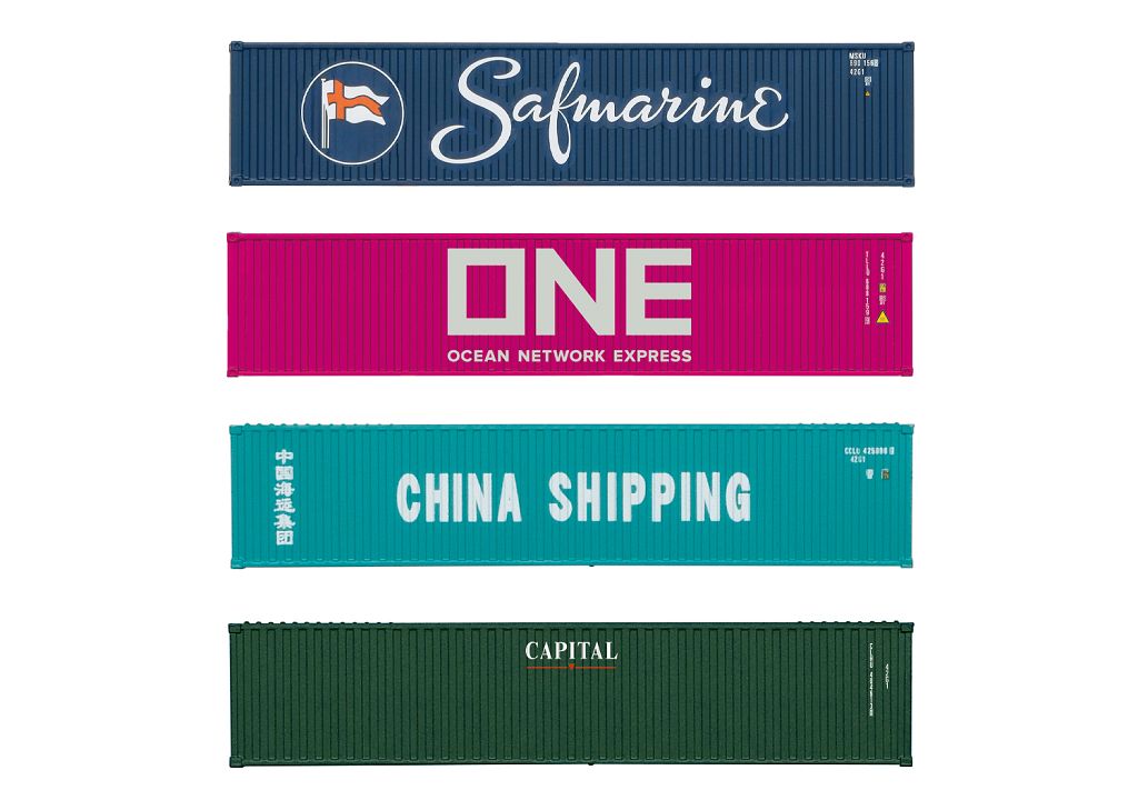 Minitrix T66588 - Accessory Set for 40 ft Container