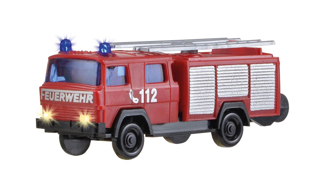 Viessmann 1843 - N Fire engine LF 16 MAGIRUS with electric blue light and lighting