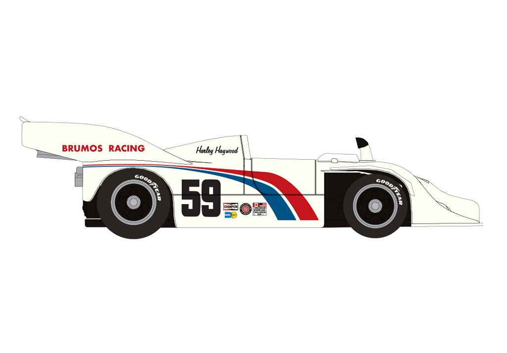 BREKINA BRE16033 - Porsche 917/10, 1972, Brumos Racing, #59, 1:87