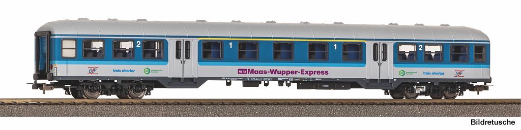 PIKO 23605 - Passenger car n-wg. 1st/2nd class Maas-Wupper-Express GFF VI