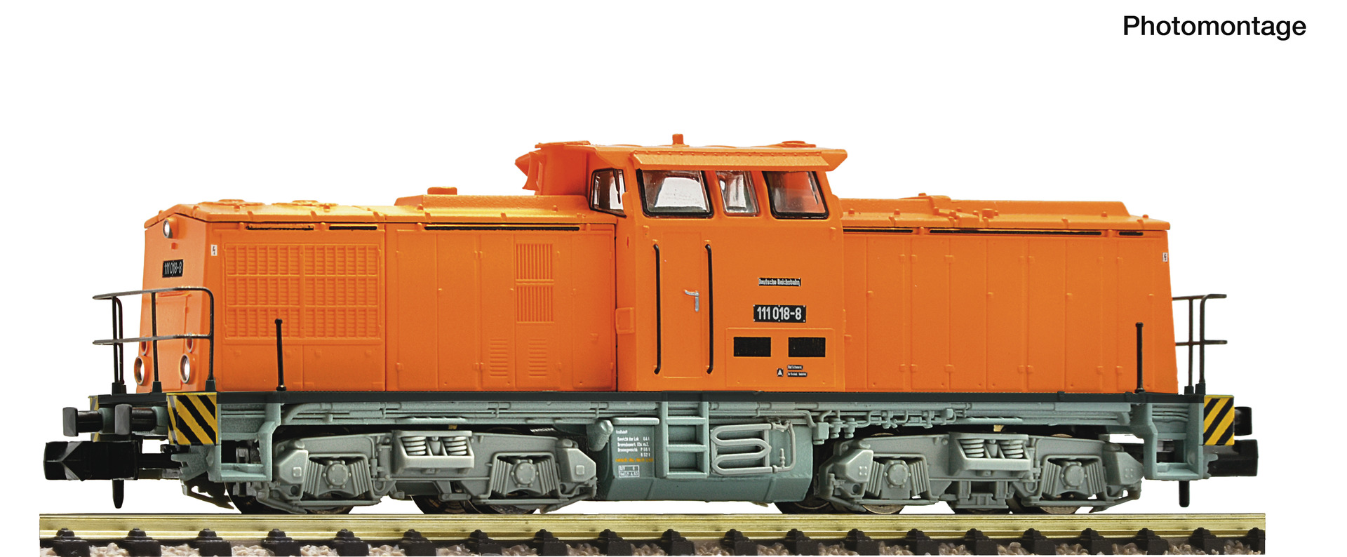 Fleischmann 7370039 - Diesel locomotive BR 111 DR DC-Snd.