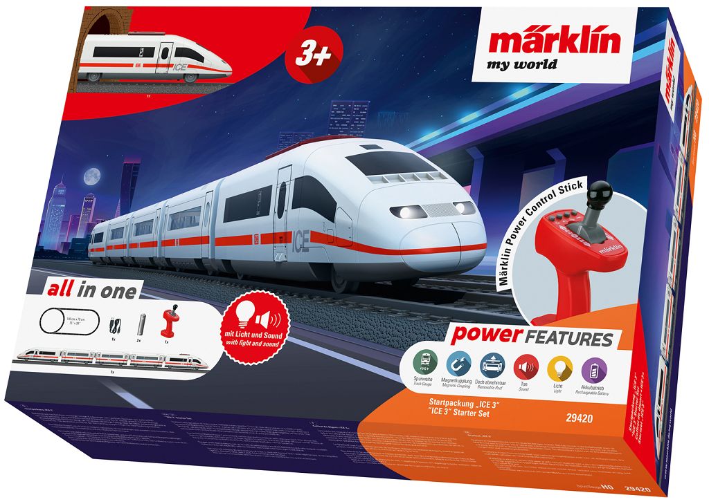 Märklin 029420 - Märklin my world - ICE 3 starter set for children aged 3 and up