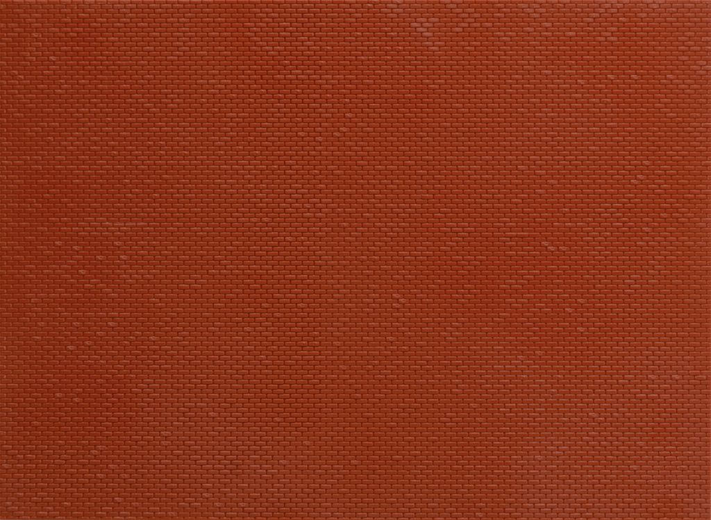 Vollmer 47349 - N Roof tile clinker made of plastic, 14.9 x 10.9 cm