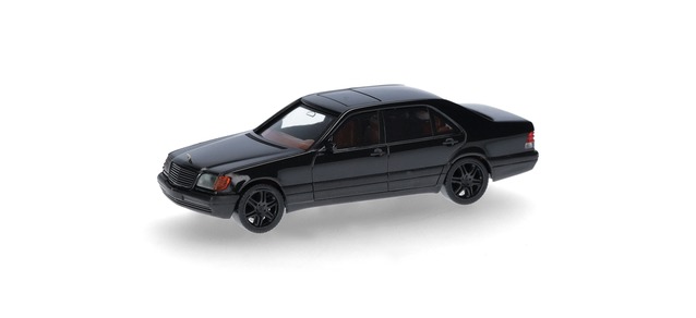 Herpa 020947-002 - Mercedes-Benz 600 SEL V12 with Brabus rims, black
