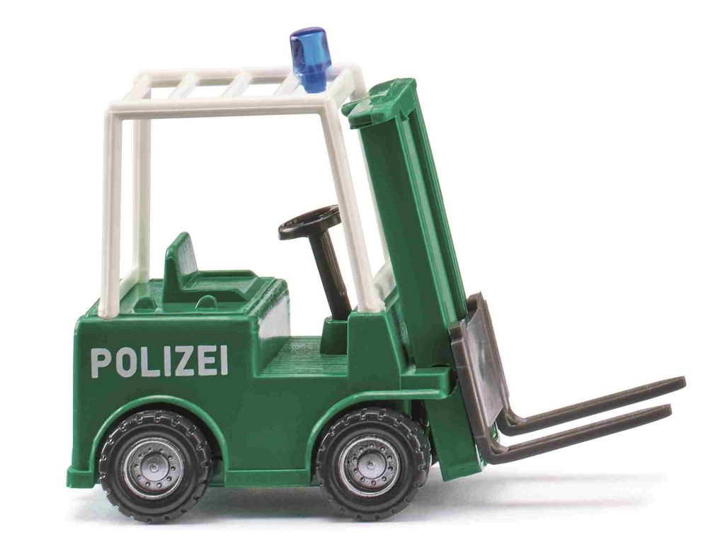 WIKING 1170 02 - Police - Forklift 117002