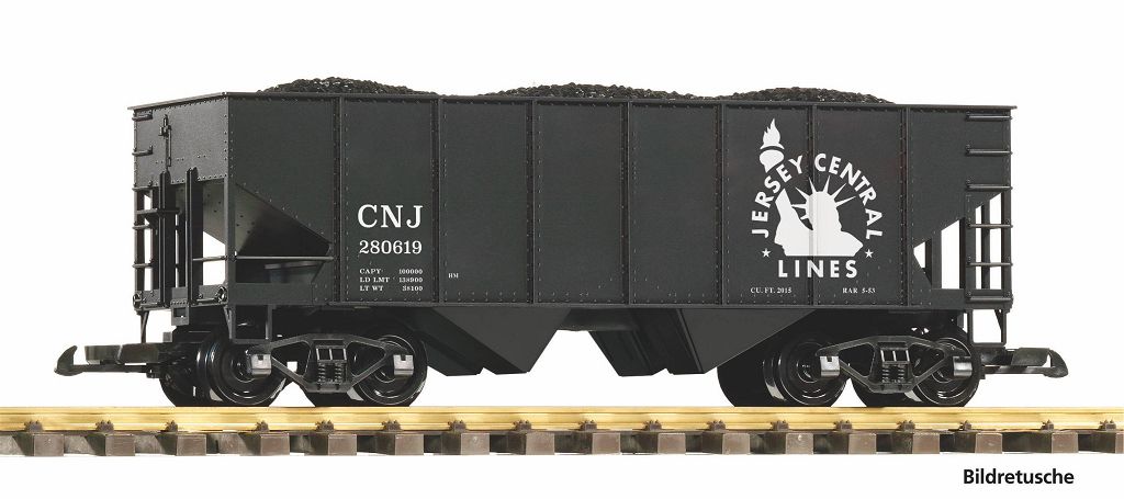 PIKO 38989 - G-Schüttgutwg. Carbon-loaded CNJ