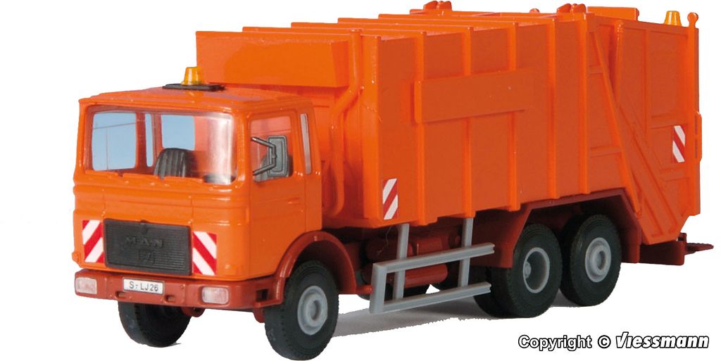 Kibri 15009 - H0 MAN compacted waste truck