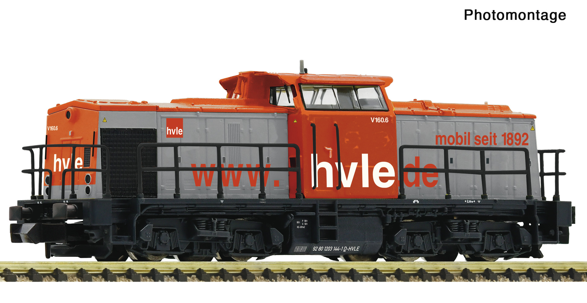 Fleischmann 7370033 - Diesel locomotive BR 203 HVLE DC-Snd.